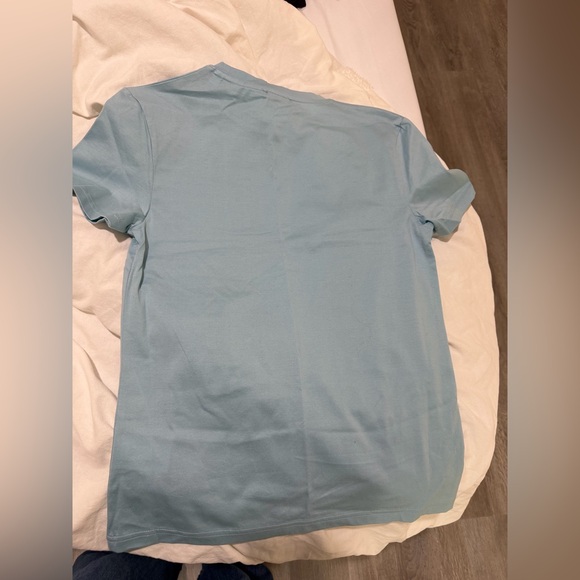 Balmain Sky Blue Logo Tee - Picture 4 of 4